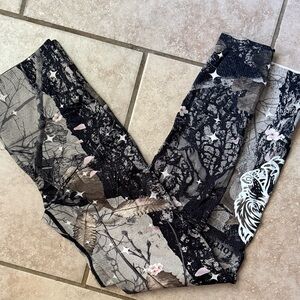 Darc Sport Black and Gray Leggings